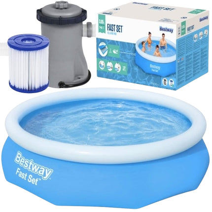 Aufstellpool mit Pumpe 305x76cm - BESTWAY 57270