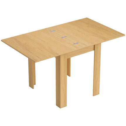 Extendable Dining Table, Space-Saving for 4–6 People