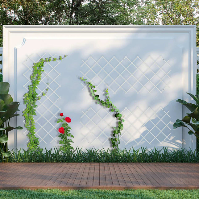 Ausziehbares Rankgitter-Set, 180x90 cm, 3er-Pack