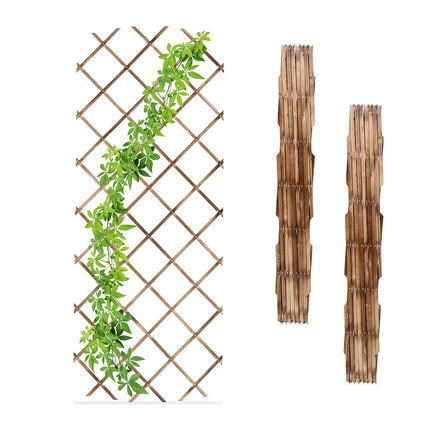 Ausziehbares Pflanzenrankgitter-Set, 180x90 cm, 3er-Pack