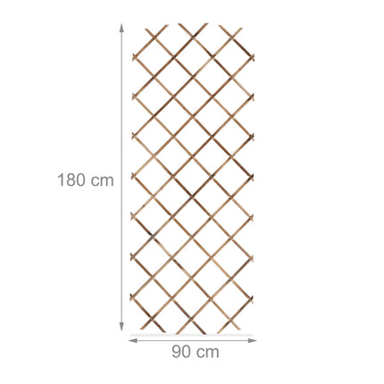 Ausziehbares Pflanzenrankgitter-Set, 180x90 cm, 3er-Pack