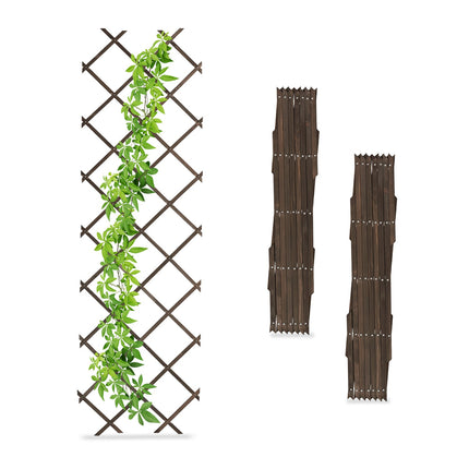 Extendable Plant Trellis Set, 3 Pack, 180x60 cm