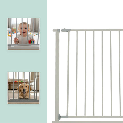 Extendable Safety Gate for Doors & Stairs, 75–100 cm