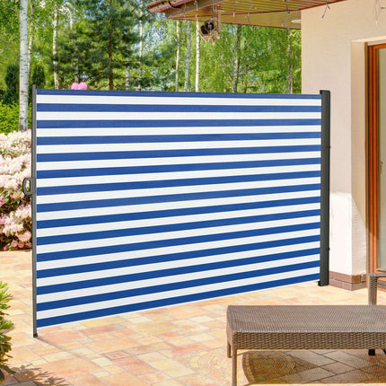 Retractable side awning, 300x160 cm UV & Wind protection