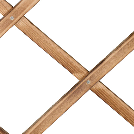 Extendable Wall Trellis Set of 3, Wooden Adjustable