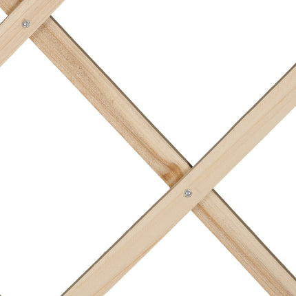 Ausziehbares Rankgitter-Set aus Holz für Kletterpflanzen