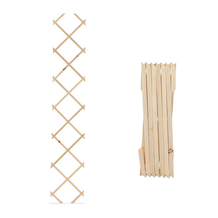 Ausziehbares Rankgitter-Set aus Holz für Kletterpflanzen