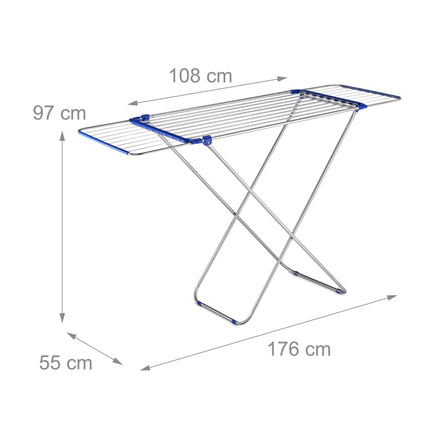 Cintre extensible en acier inoxydable