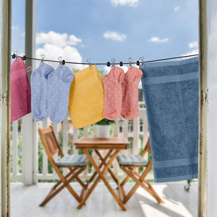 Extendable washing line to 7.85 m