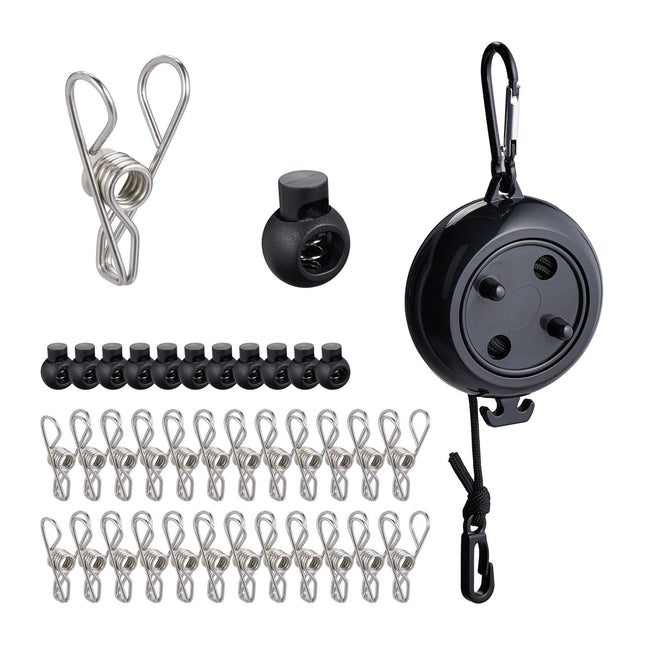 Extendable washing line to 7.85 m