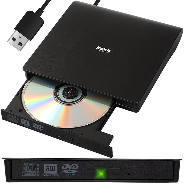 Externí disk s CD/DVD vypalovačkou, kapacita 1TB