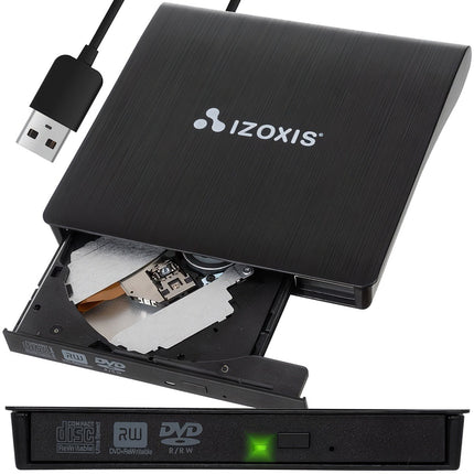Lecteur externe + graveur de CD Izoxis 24351