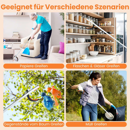 88cm Greifzange Extra Lang, leichte Aluminium-Zange