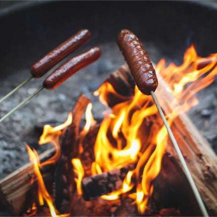 Extra long barbecue skewers in bamboo, 100-pack