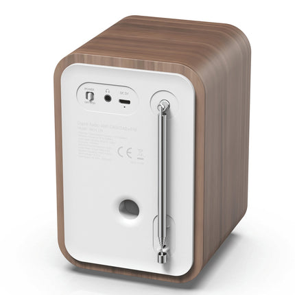 UKW/DAB+ Radio Bluetooth Holz/Weiß