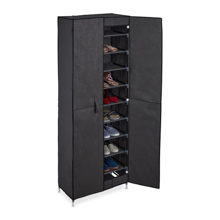 Meuble à chaussures en tissu pour 30 paires de chaussures