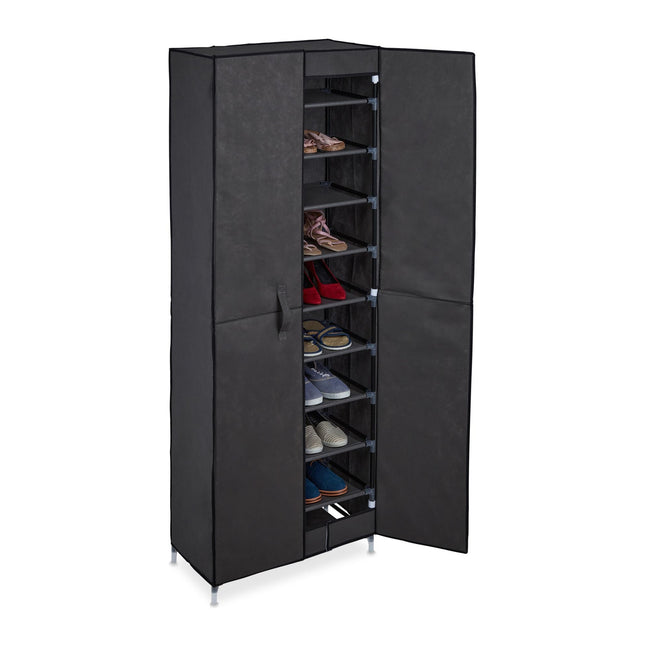 Fabric shoe cabinet for 30 pairs of shoes