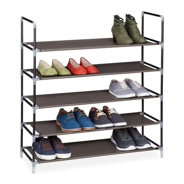 Fabric shoe rack for 50 pairs of shoes