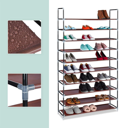 Stoffschuhregal für 50 Paar Schuhe