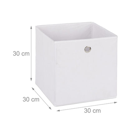 Fabric storage box, 2 drawers