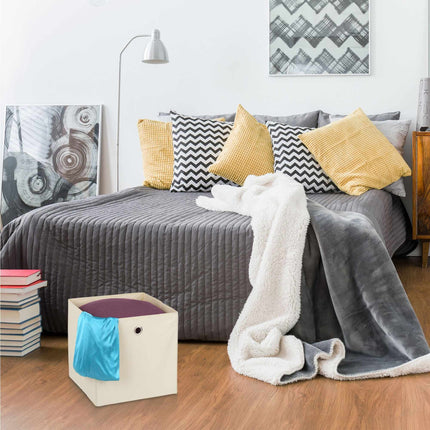 Fabric storage box, 2 drawers