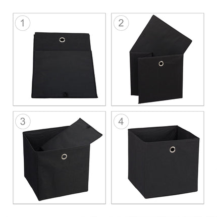 Stoff-Aufbewahrungsbox, 2 Schubladen