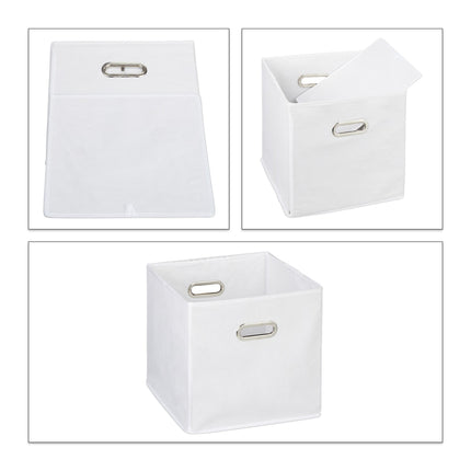 Fabric storage box Set of 2