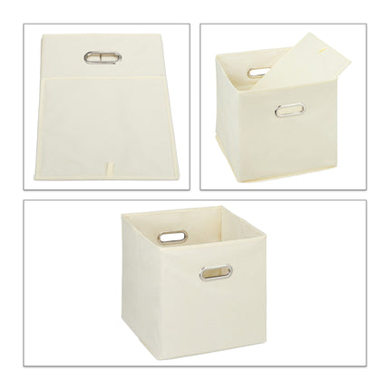 Fabric storage box Set of 2