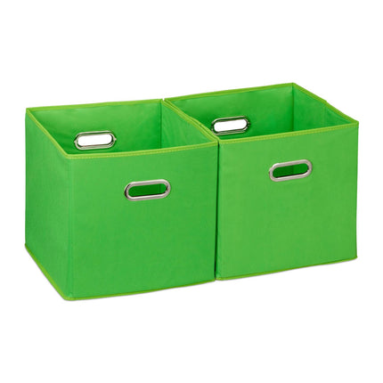 Fabric storage box Set of 2