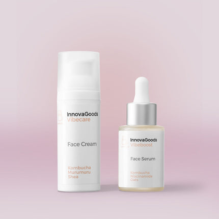 Feuchtigkeitsspendendes Gesichtsduo Kombucha InnovaGoods