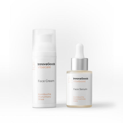 Feuchtigkeitsspendendes Gesichtsduo Kombucha InnovaGoods
