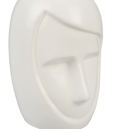 Face shaped flower vase
