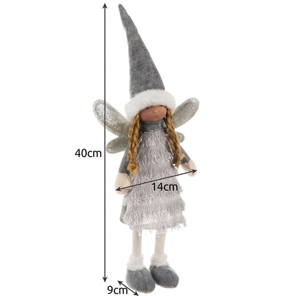 Fee - graue Weihnachtsfigur Ruhhy 22343 