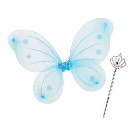 Fairy wings with wand