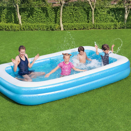 Family pool Blue Rectangular 305 x 183 x 46cm