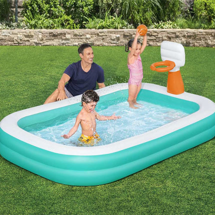Familienpool Dunk n Splash 251 x 168 x 102cm