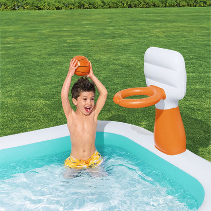 Familienpool Dunk n Splash 251 x 168 x 102cm