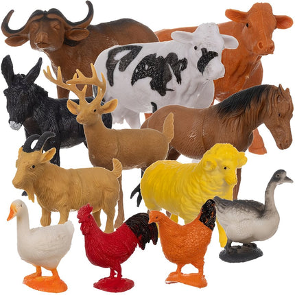 Farm Animals - Kruzzel Figurine Set