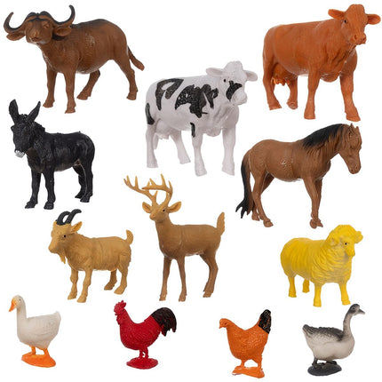 Farm Animals - Kruzzel Figurine Set