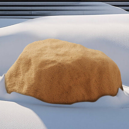 Faux Rock Well Pump Cover, Small HDPE, Sand Yellow