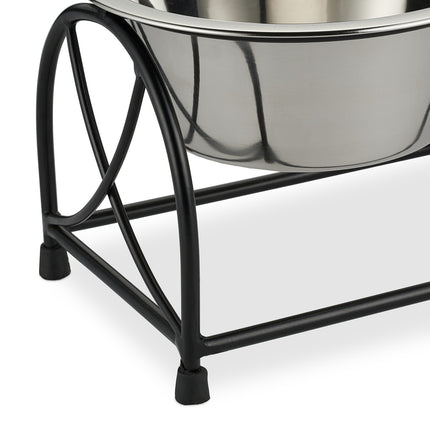 Feeding station for dogs