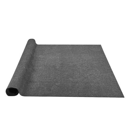 Felt Rug Pad, 8 x 10 ft, 1/2 Inch Thick, Gray