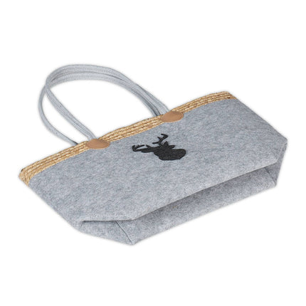 Sac en feutre avec motif cerf