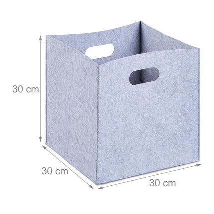 Filz-Aufbewahrungsbox - 4 Stück