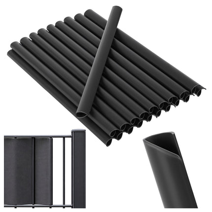 Fence tape clips - anthracite 23709