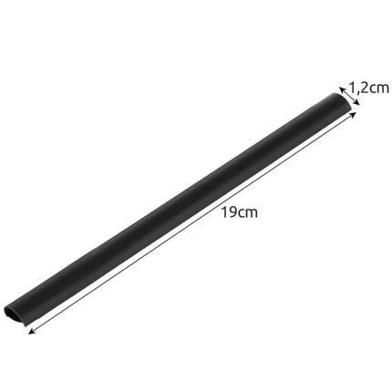 Fence tape clips - black 23711