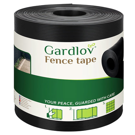 Weidezaunband 19cmx26m 700g/m2 anthrazit 23909 