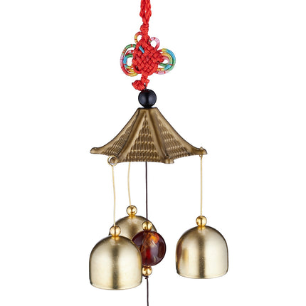 Feng Shui Metall-Windspiele, 2er-Set