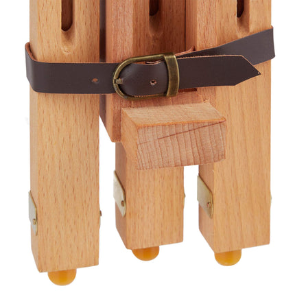 Field easel made of beech wood