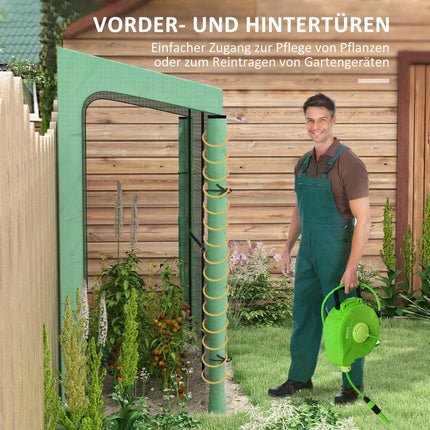 Gartengewächshaus, UV-geschützt, winddicht, PE-Abdeckung